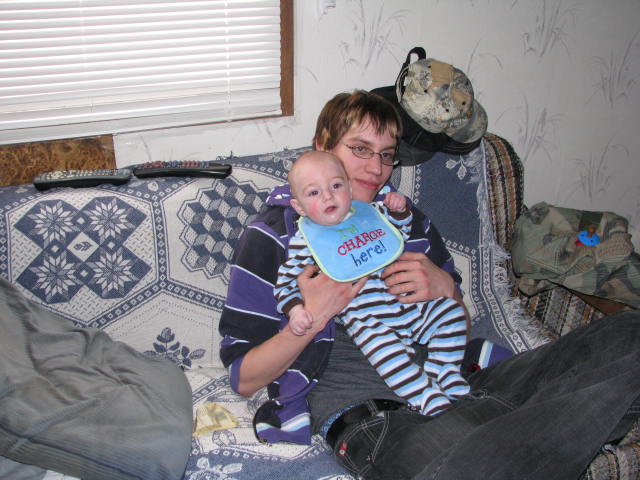 Chase and his son, Gabe